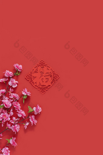 <strong>福</strong>字祝<strong>福</strong>新年图片