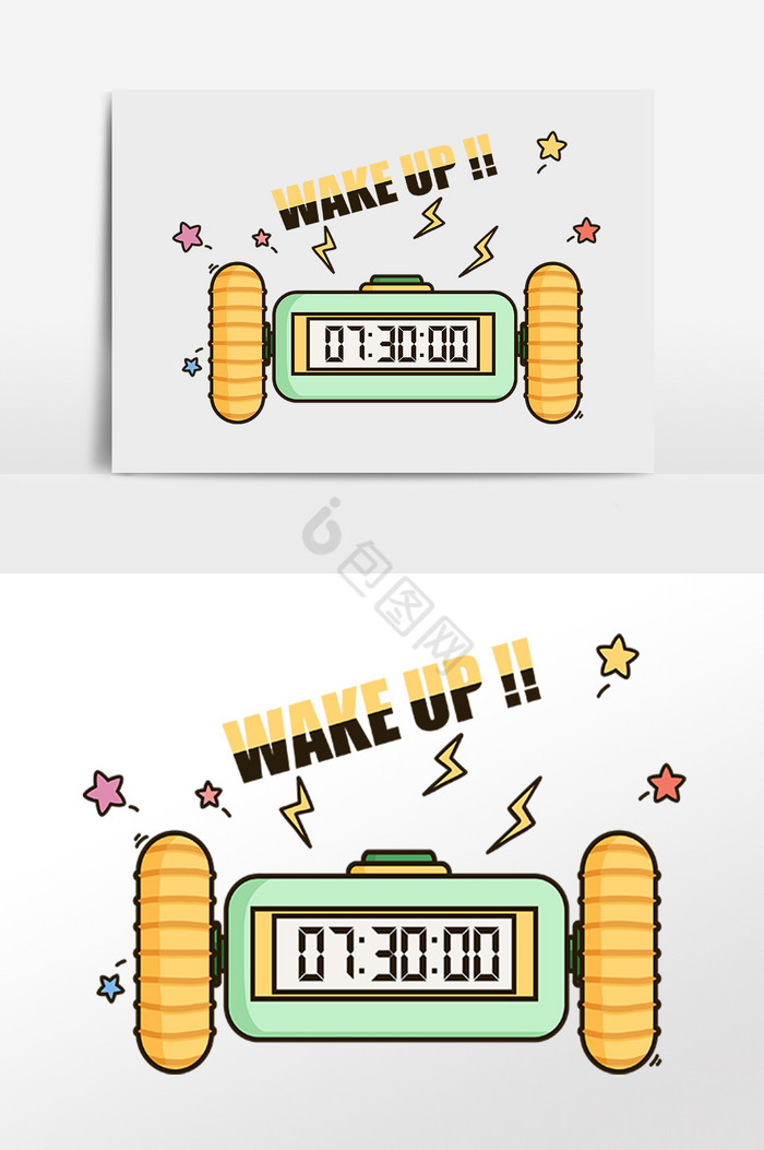 卡通钟表图片-卡通钟表素材免费下载-包图网