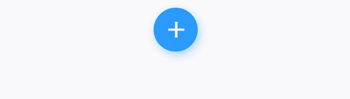 蓝色简约电话手表app日程安排移动界面