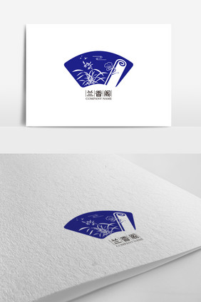 简约个性书舍标志logo设计