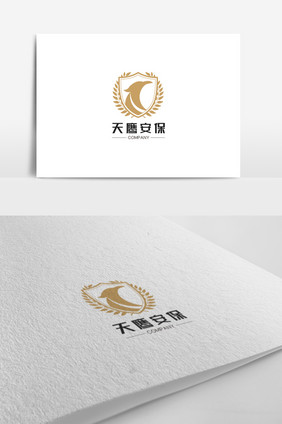 服务行业安保公司logo标志