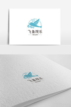 娱乐行业标志飞鱼娱乐logo