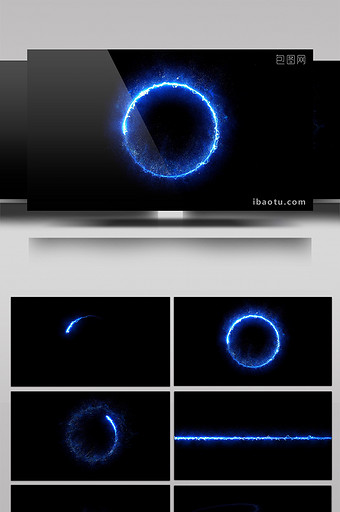 10款粒子光效动感线条特效元素素材视频图片
