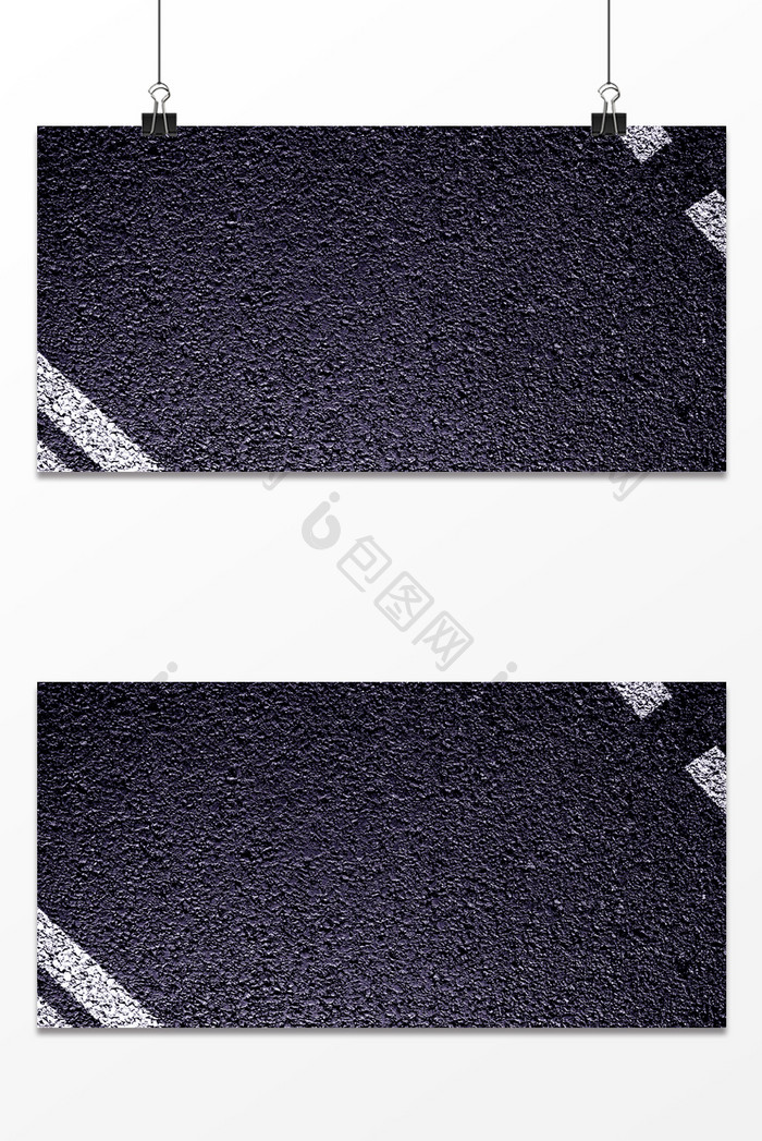 蓝紫色暗色系质感纹理柏油马路海报背景