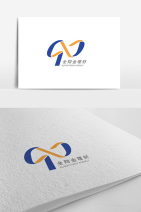 时尚高端大气投资理财logo设计模板