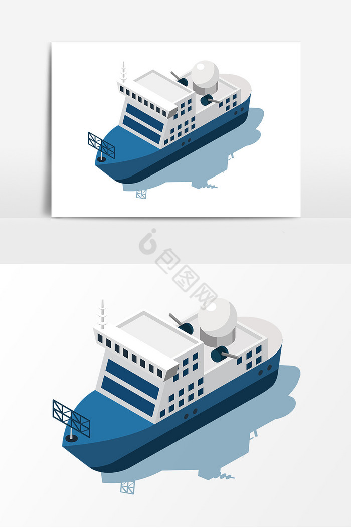 图形航海船图片