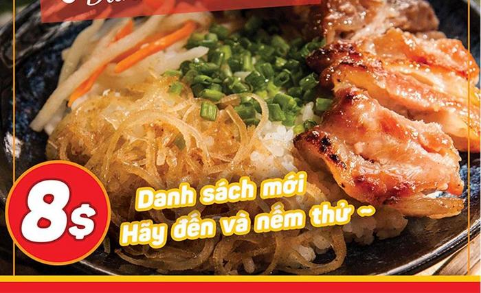 越南美食海报的随意氛围