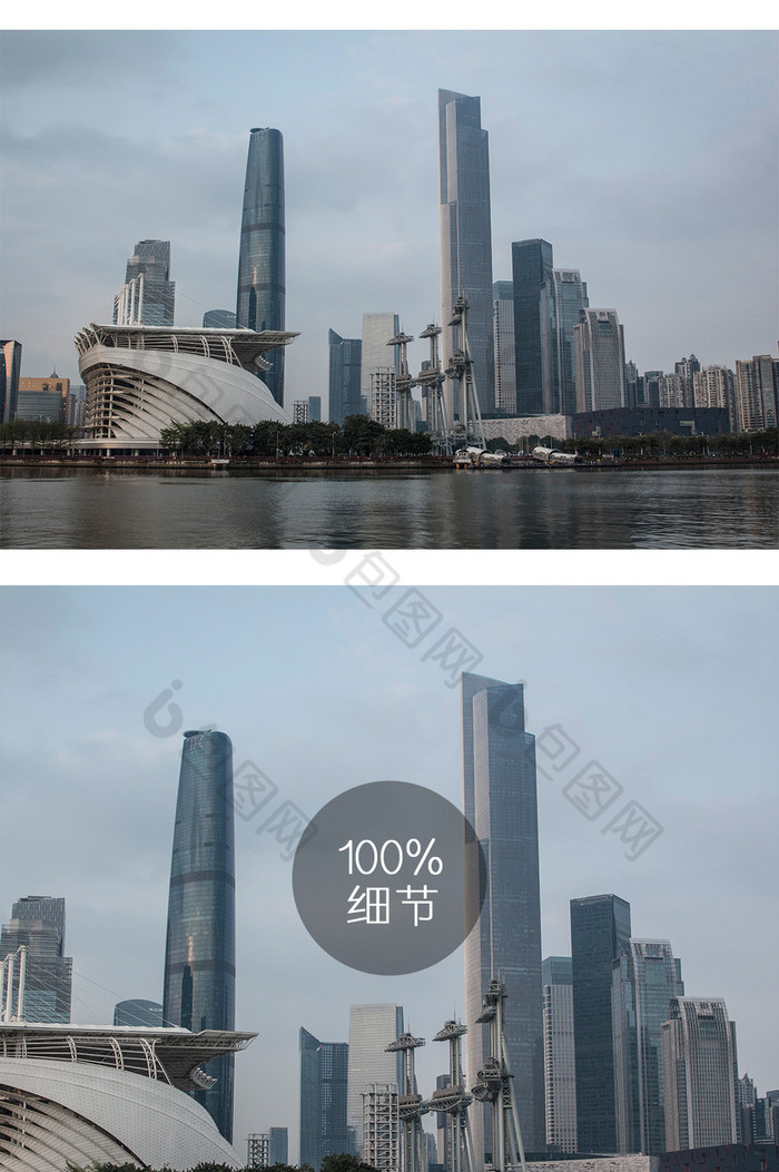 广州珠江新城江景摄影图片图片