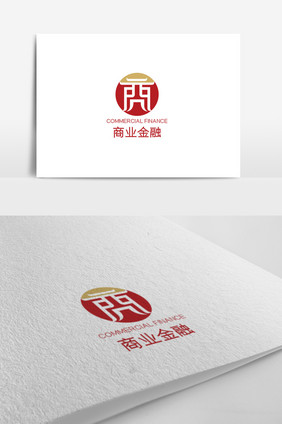 简约高端大气商业金融logo设计模板