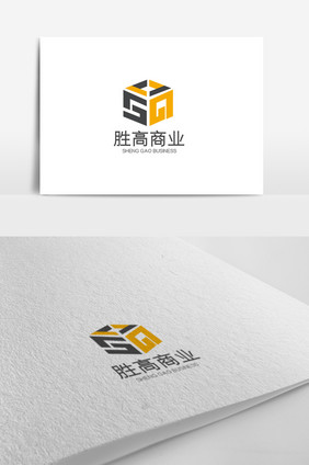 时尚简约大气简洁商业企业logo模板