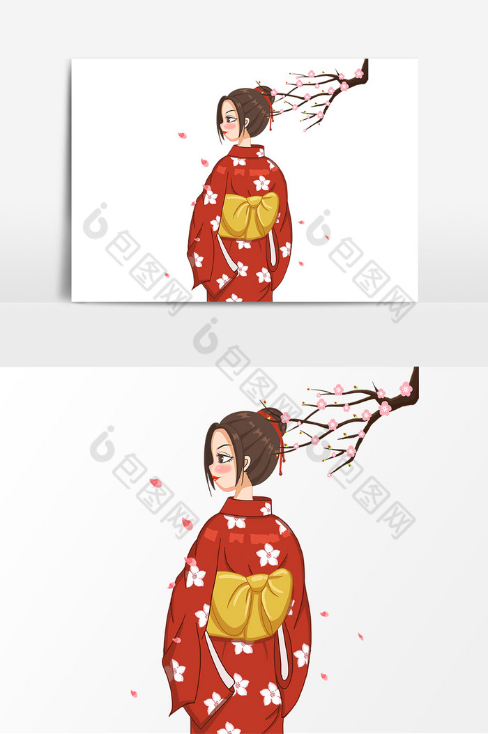 樱花节樱花服饰女性图片图片