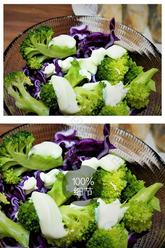 健康生活清淡饮食蔬菜沙拉摄影图片