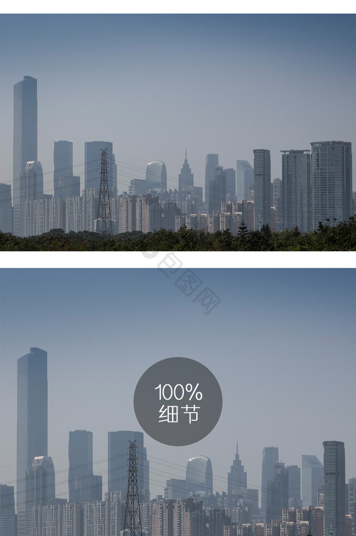 大气城市建筑摄影图片