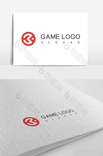 红色欢乐游戏logo图片