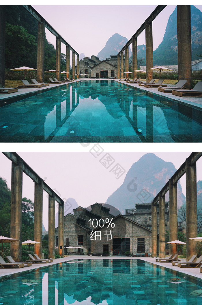 桂林阿丽拉酒店建筑摄影图片