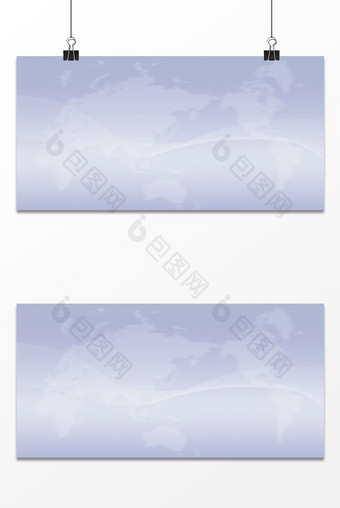 白色简约大气商务企业地球日海报背景图片