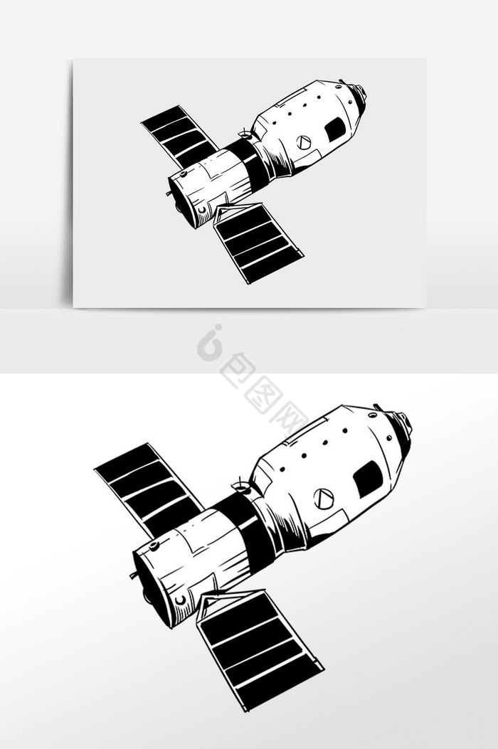 航空飞行航天飞行器插画图片