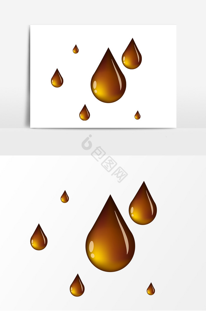 石油水滴图片