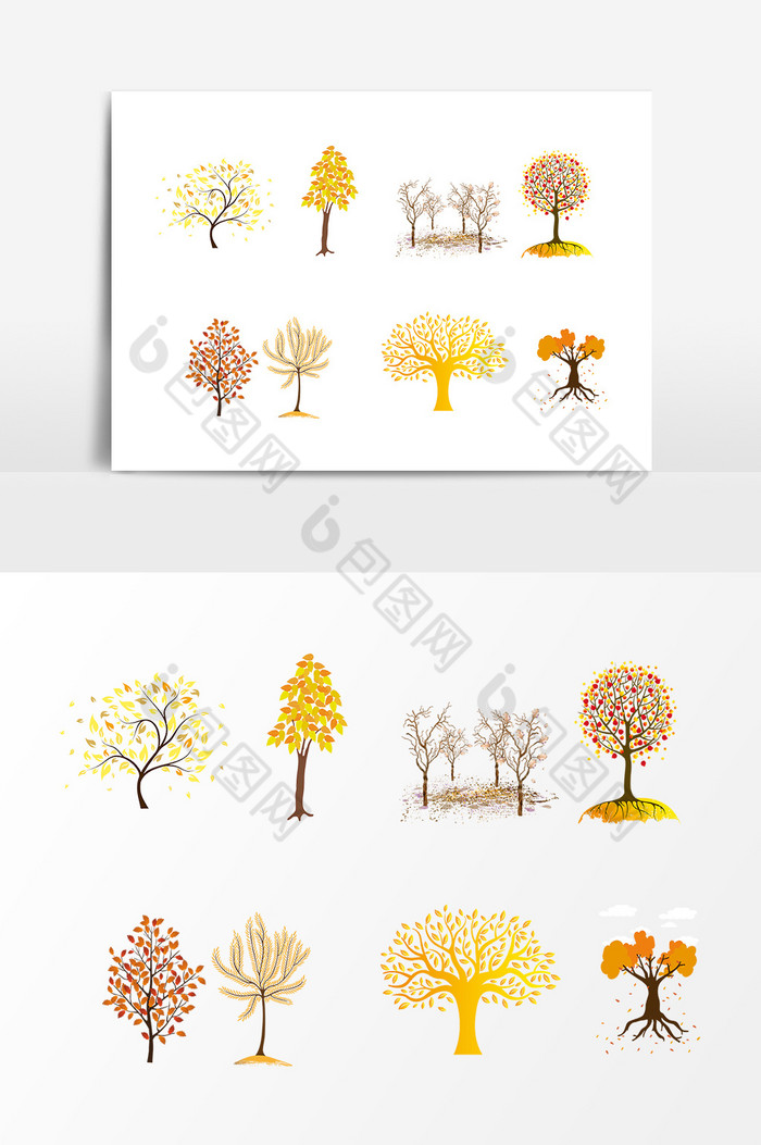 秋季树木图片图片