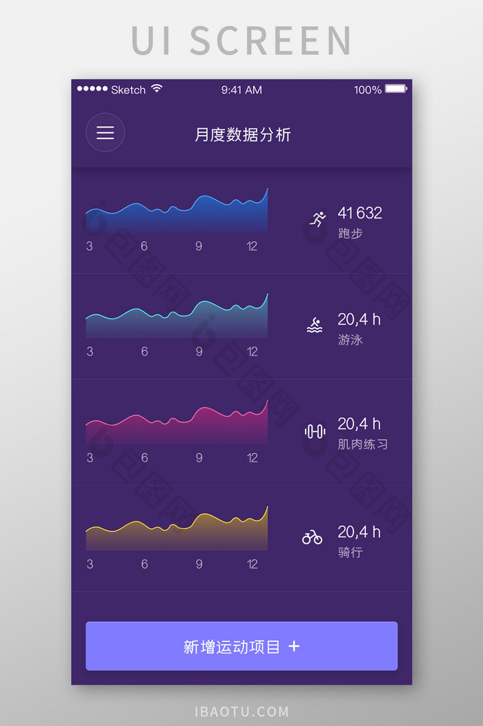 移动端APPsketch图片