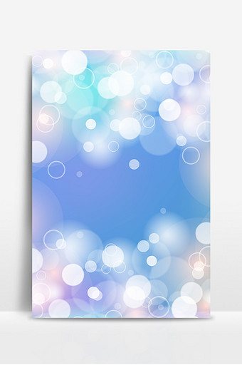 蓝色星光斑斓矢量梦幻背景图片下载