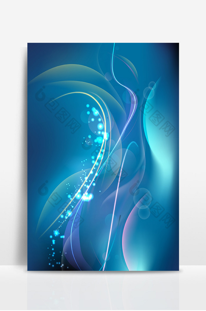 抽象流光溢彩梦幻图片