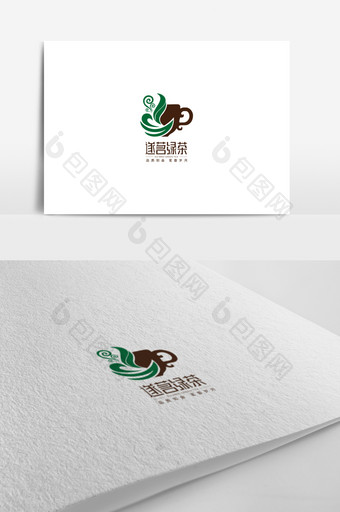 餐饮行业标志设计茶饮茶馆茶叶logo设计图片