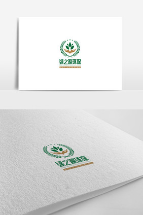 环保行业标志绿之源环保logo设计