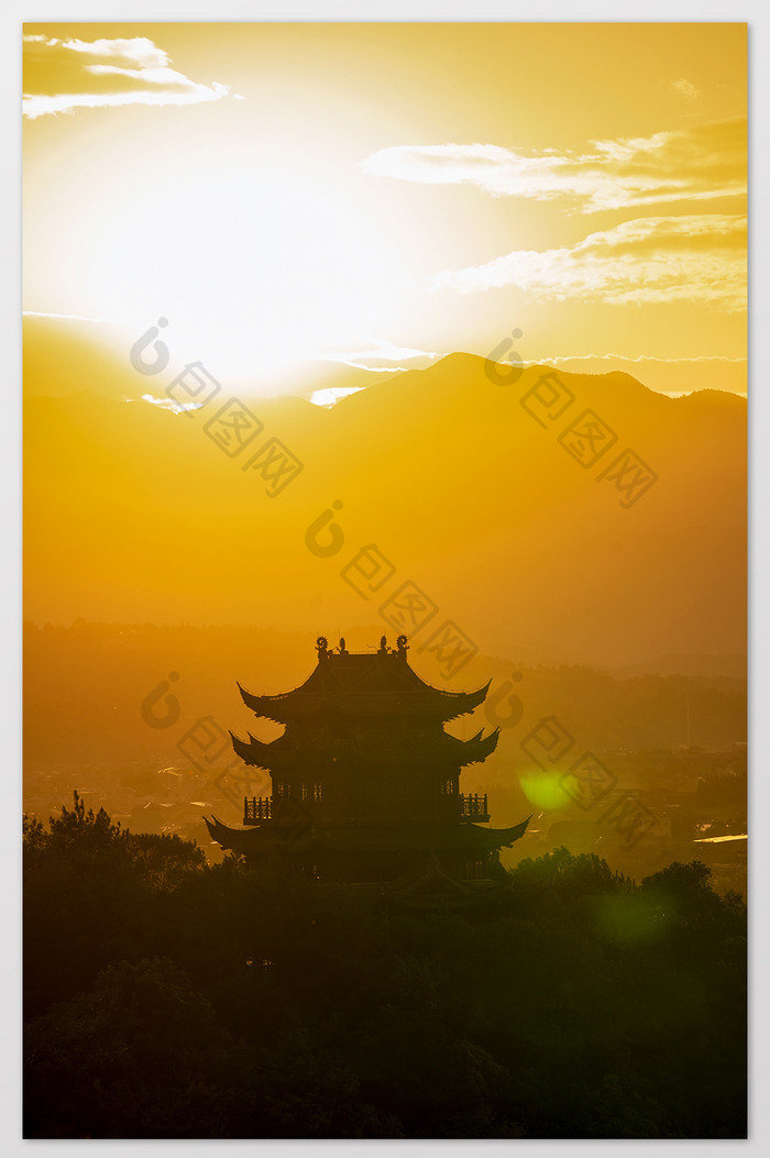 金黄宁波宁海夕阳西下飞凤山庄日落摄影图 图片下载 包图网 金黄宁波宁海夕阳西下飞凤山庄日落摄影图 图片下载 包图网