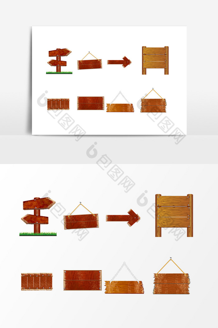 木质广告牌图片图片