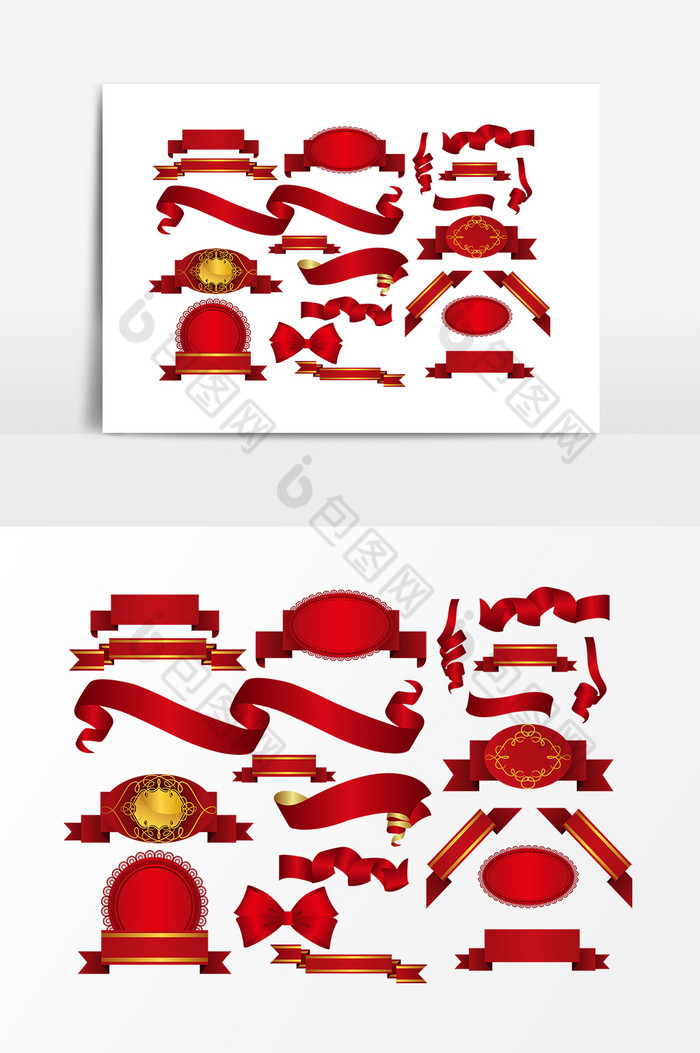 丝带标签图片图片