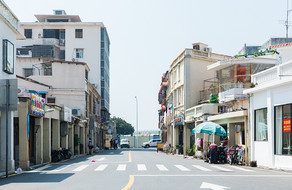 城市旅游街道摄影图片