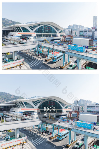 城市发展建设火车站摄影图片