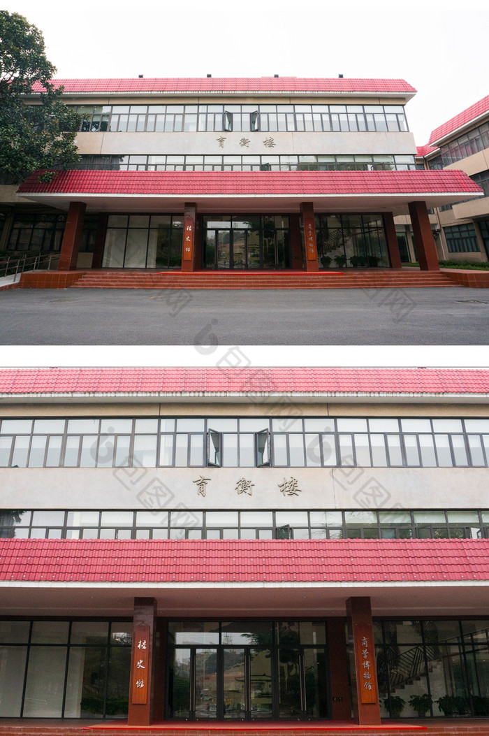 中国高校校园风景摄影图片2图片图片