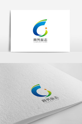 创意字母商务标志logo设计