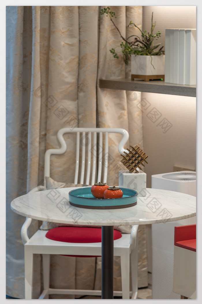 自在舒适的客厅软装摄影图