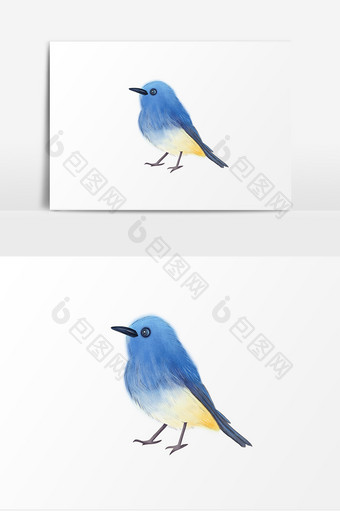 动物小鸟卡通创意元素图片