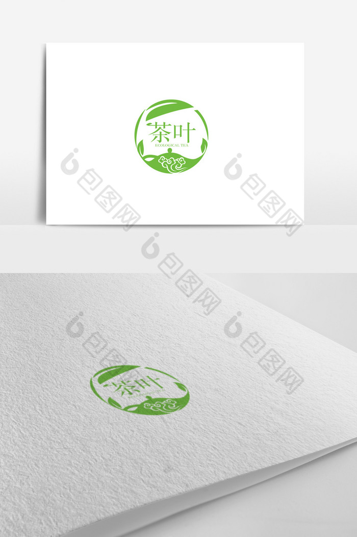 茶叶公司logo模板图片图片