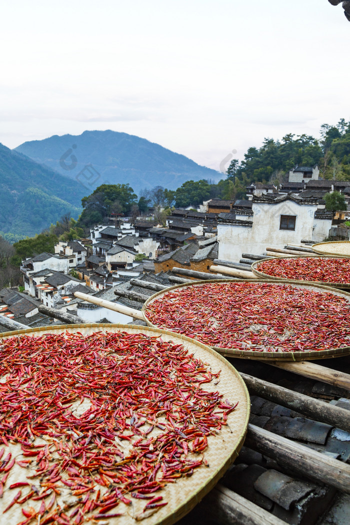 江西婺源篁岭景区风光