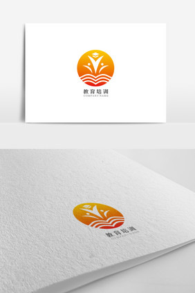 个性教育培训标志logo设计