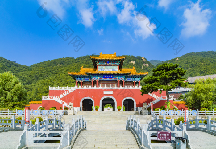 中国天津蓟县盘山风景区风光图片-包图网企业站