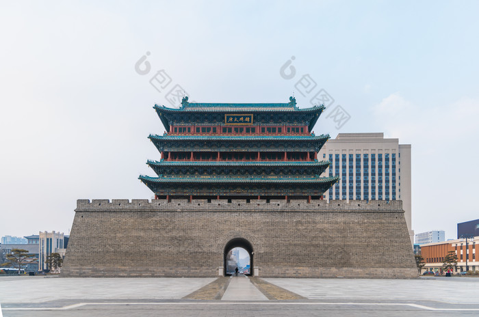 山西省太原市五一广场景观