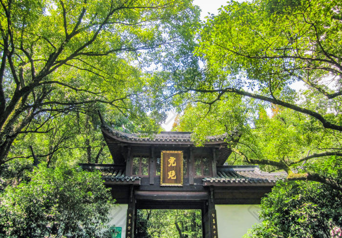 中国浙江杭州虎跑景区风光图片-包图网企业站
