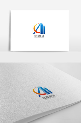 个性建筑公司标志logo设计