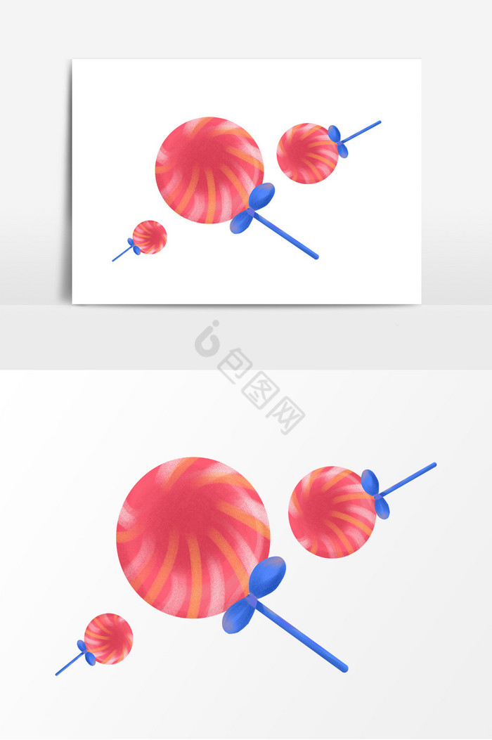 棒棒糖装饰图片