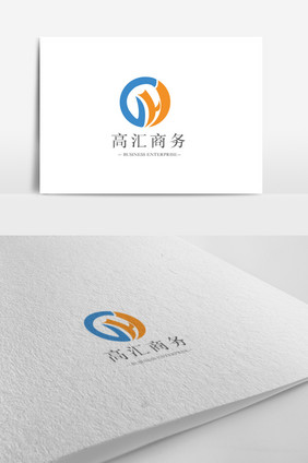 时尚高端大气商务通用企业logo模板