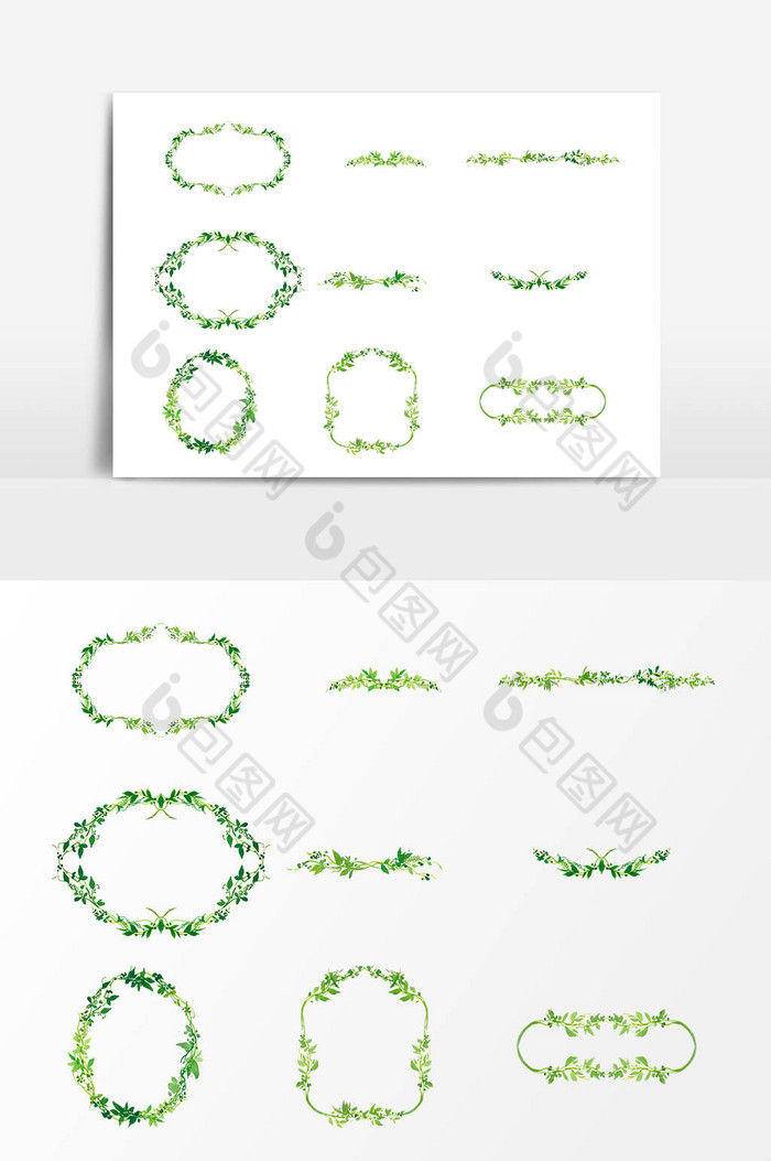 植物装饰边框图片图片
