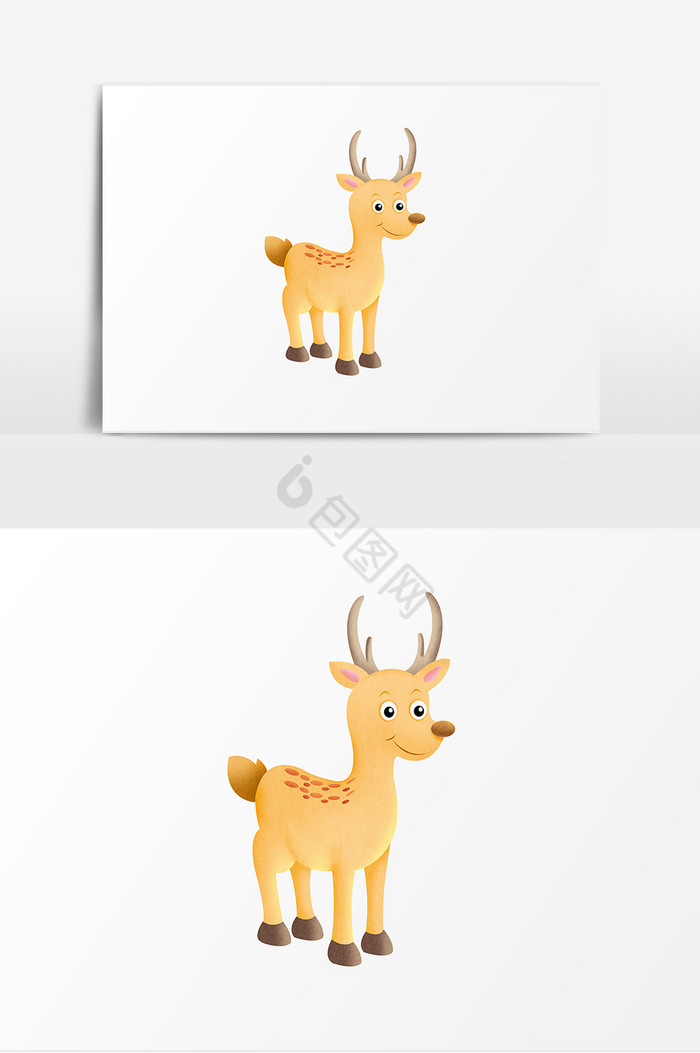 动物小鹿图片
