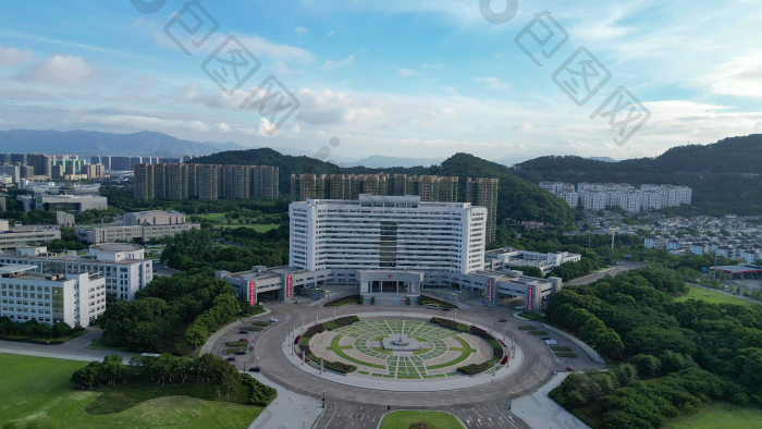 航拍台州市人民政府图片-包图网企业站