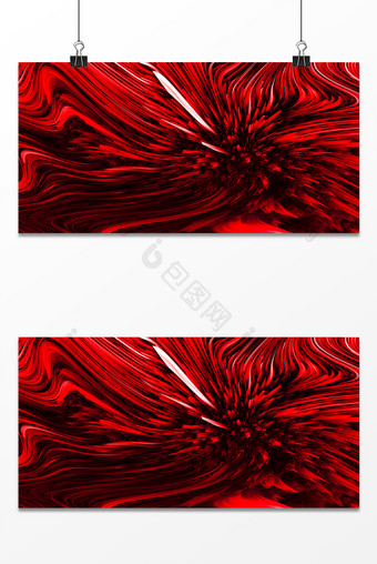 红色抽象质感流体音乐节梦幻背景图片